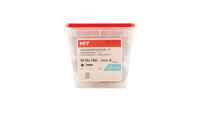 550241 Sekskantskrue VF DIN931 (b)