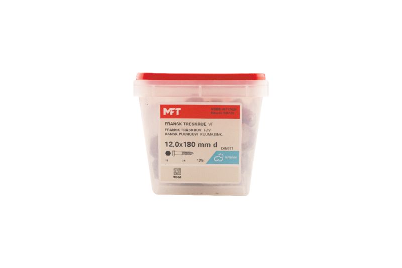 508138 Fransk treskrue VF DIN571 (b) 508138 Fransk treskrue VF DIN571 (b)