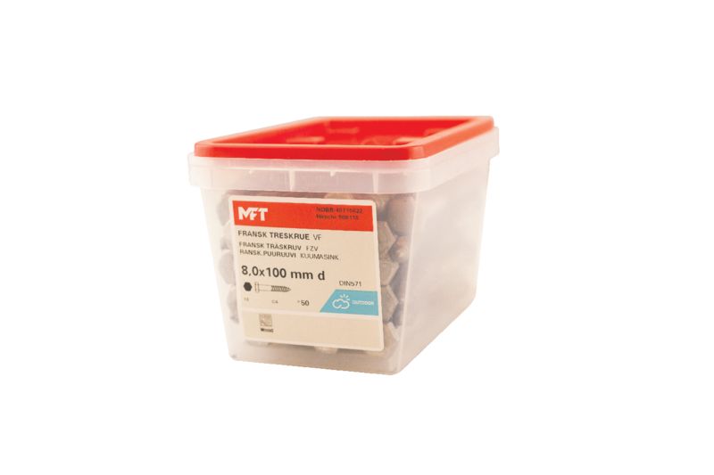 508118 Fransk treskrue VF DIN571 (c) 508118 Fransk treskrue VF DIN571 (c)