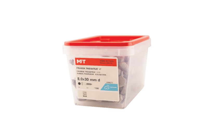 508110 Fransk treskrue 6KT VF DIN571 (c)