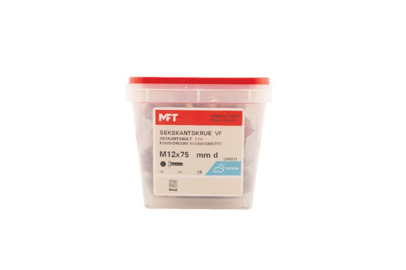 550221 Sekskantskrue VF DIN931 (b)