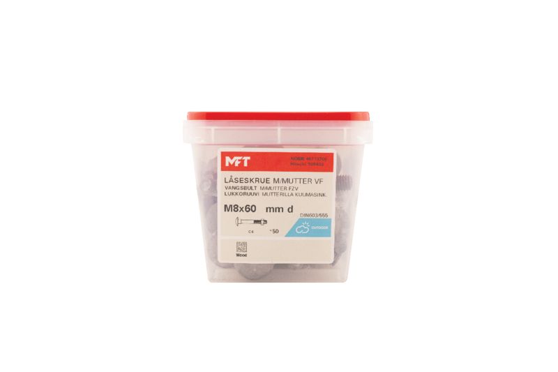 508402 Låseskrue m_mutter VF DIN603-555 (b)