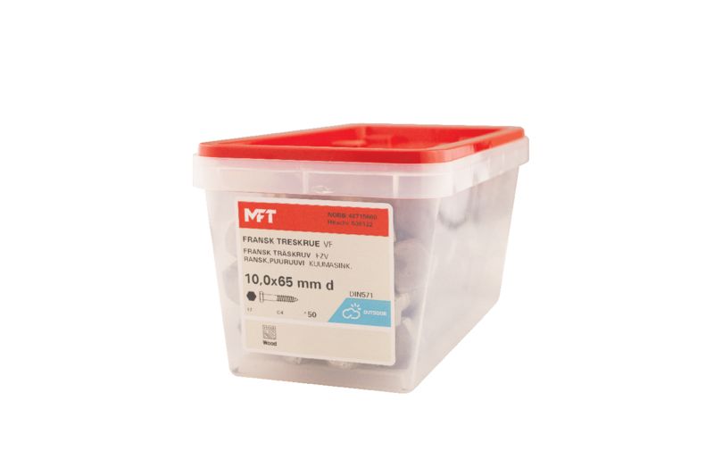 508122 Fransk treskrue VF DIN571 (c)