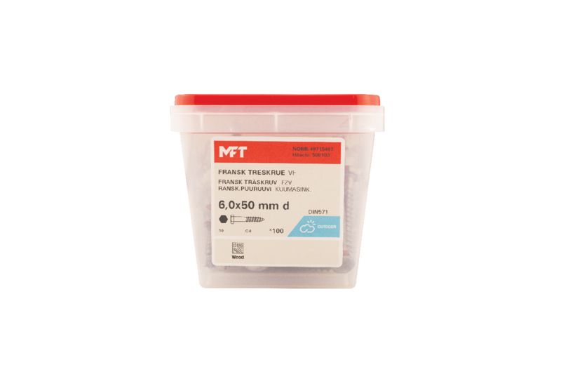 508103 Fransk treskrue VF DIN571 (b)