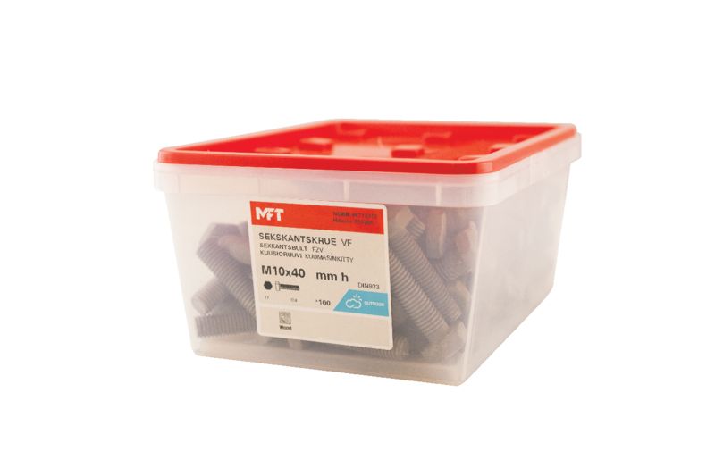 550205 Sekskantskrue VF DIN933 (c)