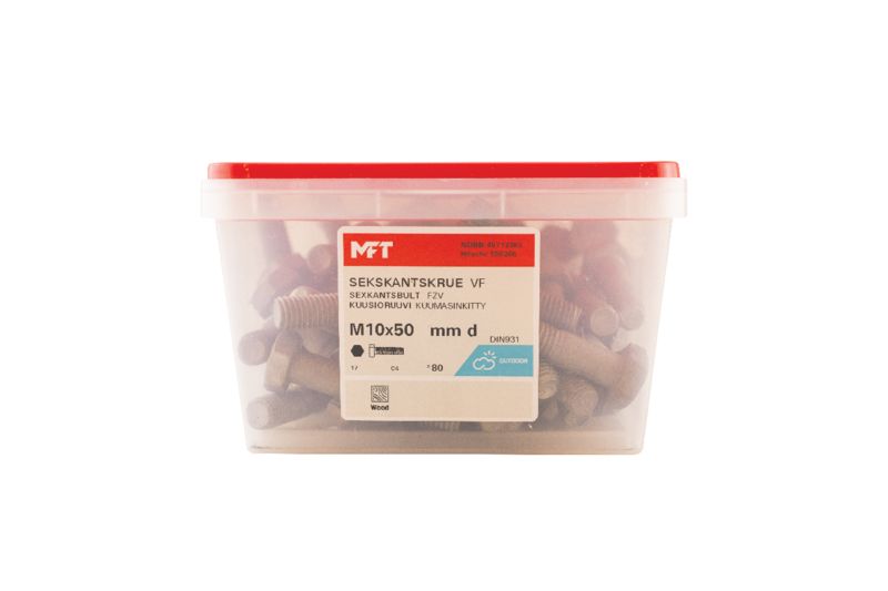 550206 Sekskantskrue VF DIN931 (b)