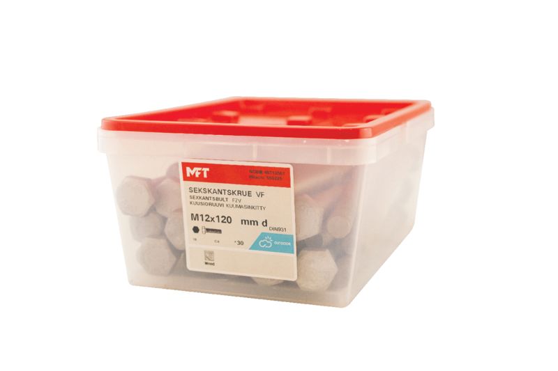 550225 Sekskantskrue VF DIN931 (c)