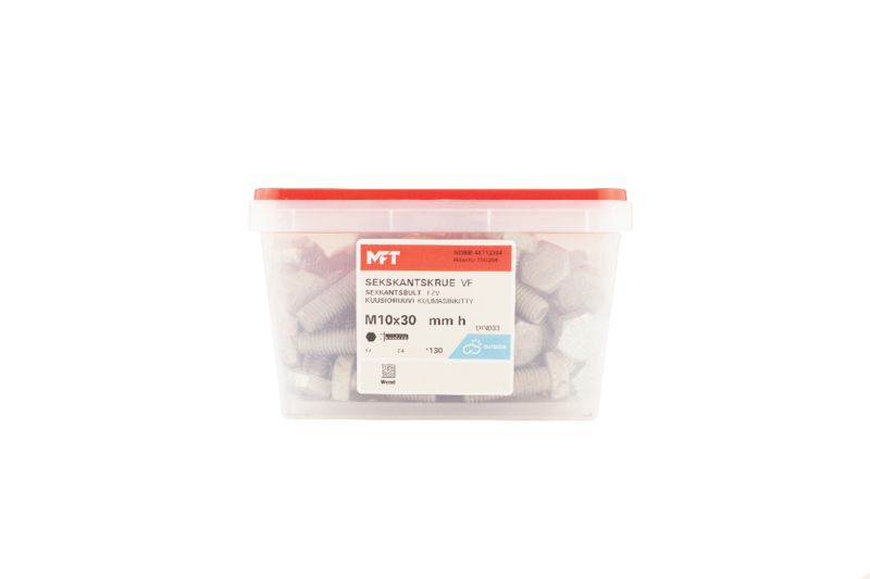 550204 Sekskantskrue VF DIN933 (b)