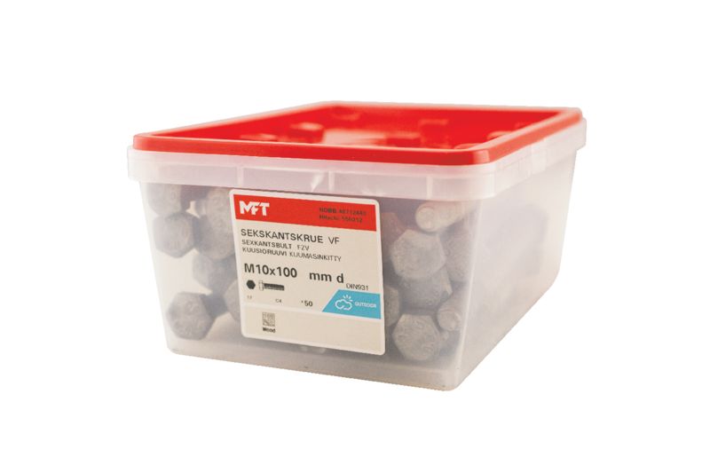 550212 Sekskantskrue VF DIN931 (c)