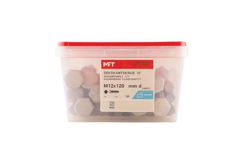 550225 Sekskantskrue VF DIN931 (b)