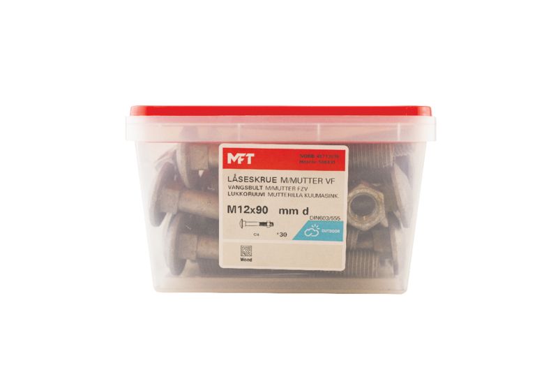 508431 Låseskrue m_mutter VF DIN603-555 (b)