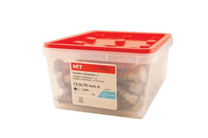 508133 Fransk treskrue VF DIN571 (c) 508133 Fransk treskrue VF DIN571 (c)