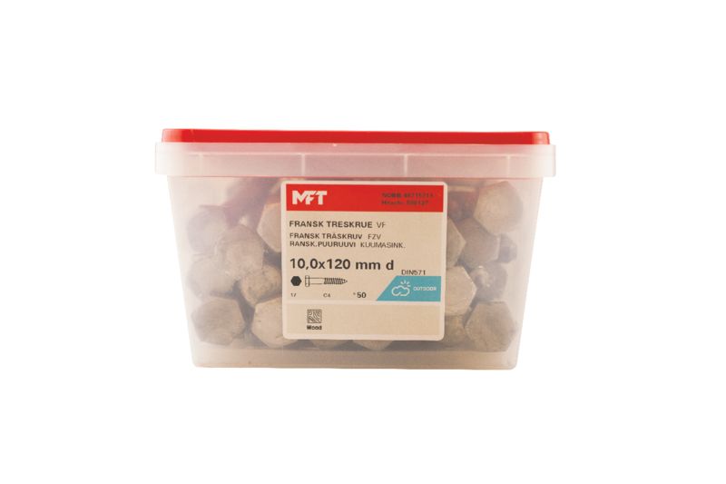 508127 Fransk treskrue VF DIN571 (b) 508127 Fransk treskrue VF DIN571 (b)