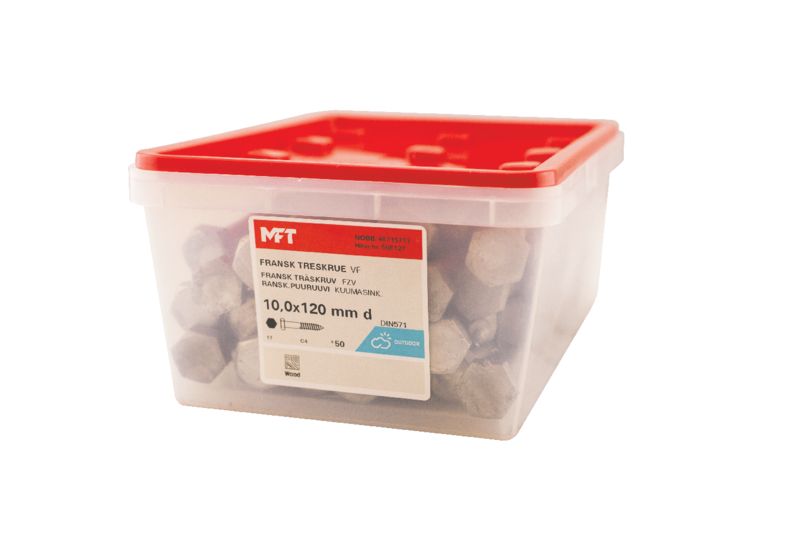 508127 Fransk treskrue VF DIN571 (c) 508127 Fransk treskrue VF DIN571 (c)