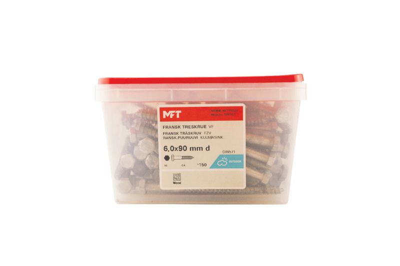 508107 Fransk treskrue VF DIN571 (b)