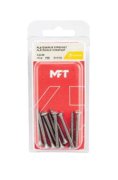 614122 - Plateskrue Syrefast (b) 614122 - Plateskrue Syrefast (b)