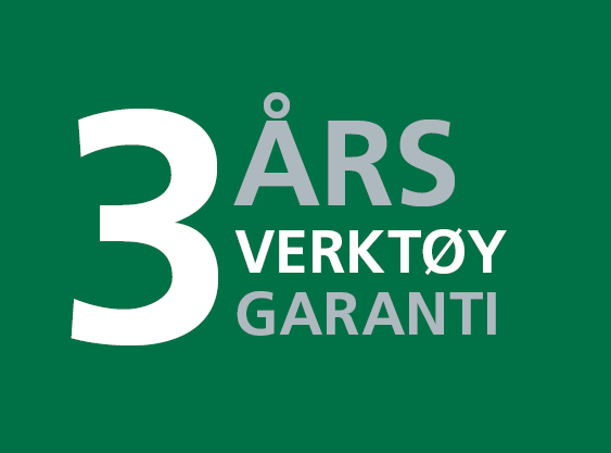 GARANTI 3 ÅR3
